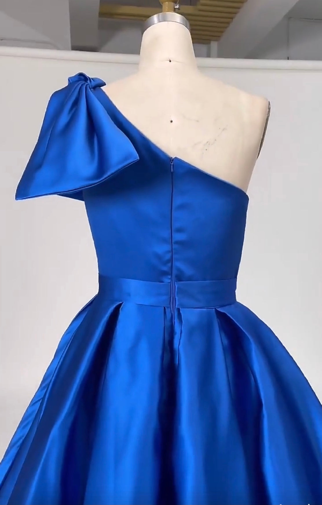 One Shoulder Prom Dress