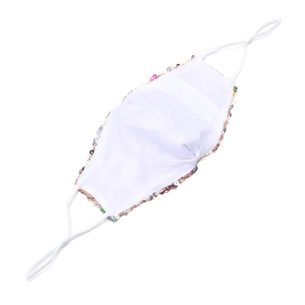 Bling Sequins Reusable Face Mask