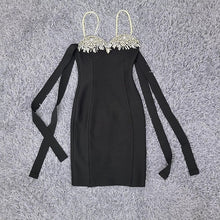 Cargar imagen en el visor de la galería, Handmade Pearl Sling Strappy Dress