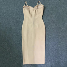 Carica l&#39;immagine nel visualizzatore di Gallery, Rhinestone Studded Bandage Dresses