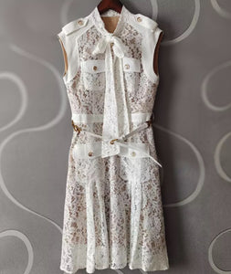 Runway Lace Elegant Dress