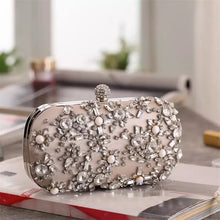Load image into Gallery viewer, Rhinestone Evening Clutch