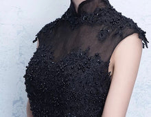 Carica l&#39;immagine nel visualizzatore di Gallery, Lace Embroidery Beaded Evening Dress