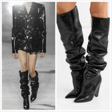 Load image into Gallery viewer, Thigh High Winter Boots