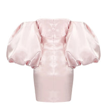 Carica l&#39;immagine nel visualizzatore di Gallery, Trendy Puff Sleeves Mini Dress