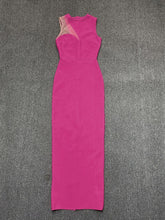 Load image into Gallery viewer, Mesh Sleeveless Bandage Dress