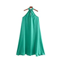 Load image into Gallery viewer, Vintage Green Dress