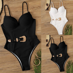 Belted Push Up Swimwear