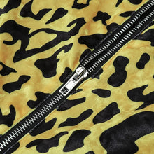 Load image into Gallery viewer, Leopard Velvet Bodycon Dress