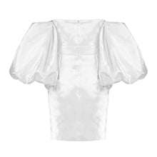 Carica l&#39;immagine nel visualizzatore di Gallery, Trendy Puff Sleeves Mini Dress