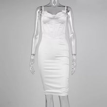 Charger l&#39;image dans la galerie, Corset Spaghetti Strap Slim Dress