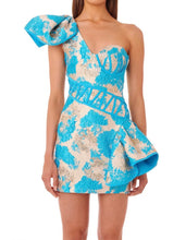 Carica l&#39;immagine nel visualizzatore di Gallery, OneShoulder Jacquard Dress