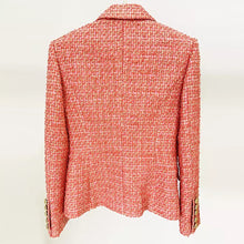 Load image into Gallery viewer, Vintage Plaid Tweed Lapel Jacket