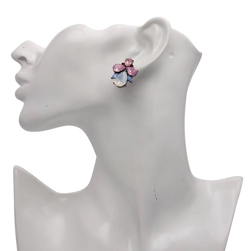Stud Crystal Earrings