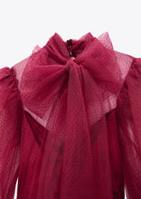 Carregar imagem no visualizador da galeria, Fuchsia Mesh Dress