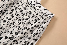 Load image into Gallery viewer, Leopard Print Shirt &amp; Skirt Set