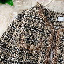 Carregar imagem no visualizador da galeria, Tweed Tassels Trims Short Jacket
