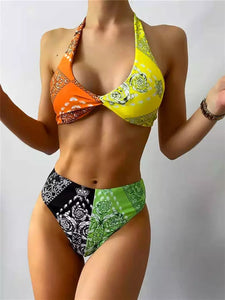 High Waist Bikini Set