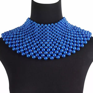 Imitation Pearls Chunky Necklace