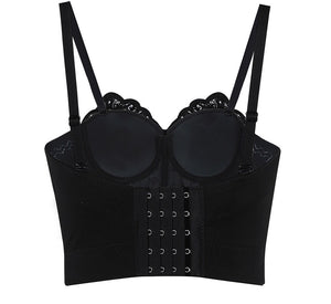 Lace Sequined Camis Top