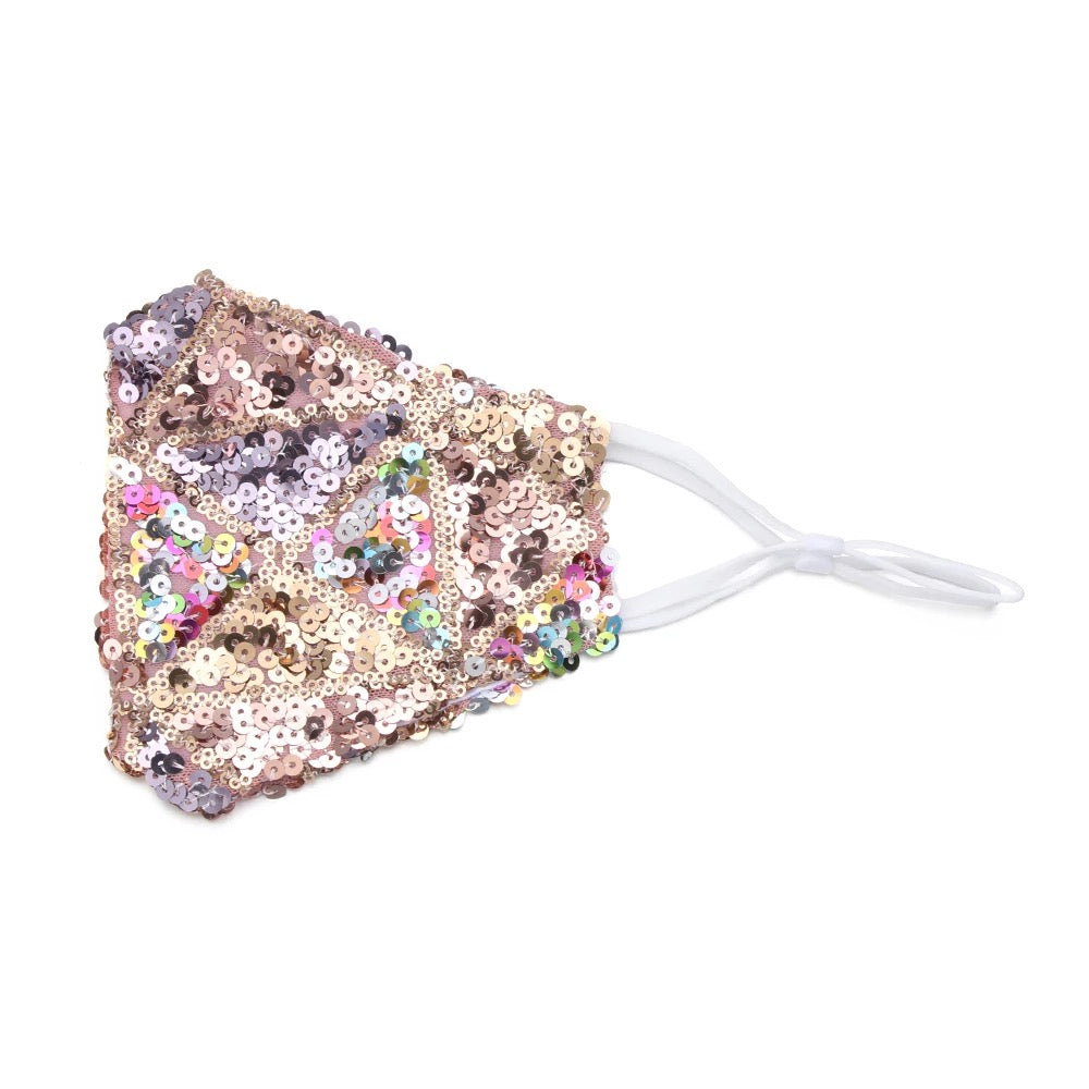 Bling Sequins Reusable Face Mask