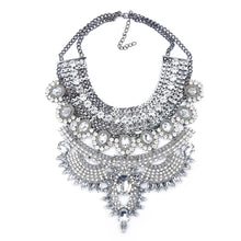Load image into Gallery viewer, Crystal Choker Necklace