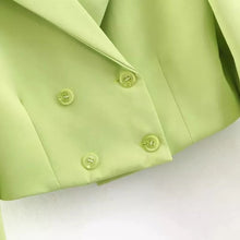 Carregar imagem no visualizador da galeria, Green Short Jacket
