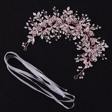 Charger l&#39;image dans la galerie, Bridal Flower Prom Hair Tiara