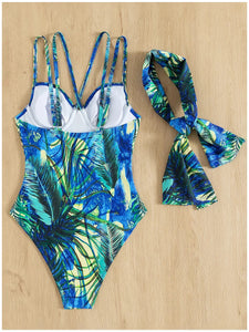 Tropical Printed Swimwear