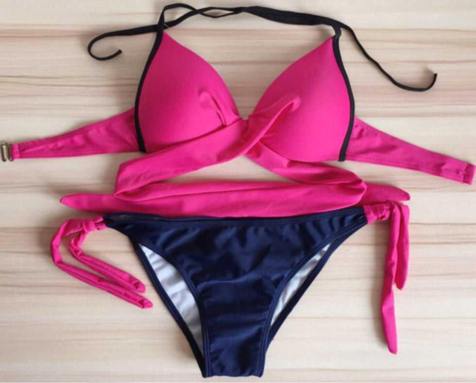 Halter Neck Bikini Set
