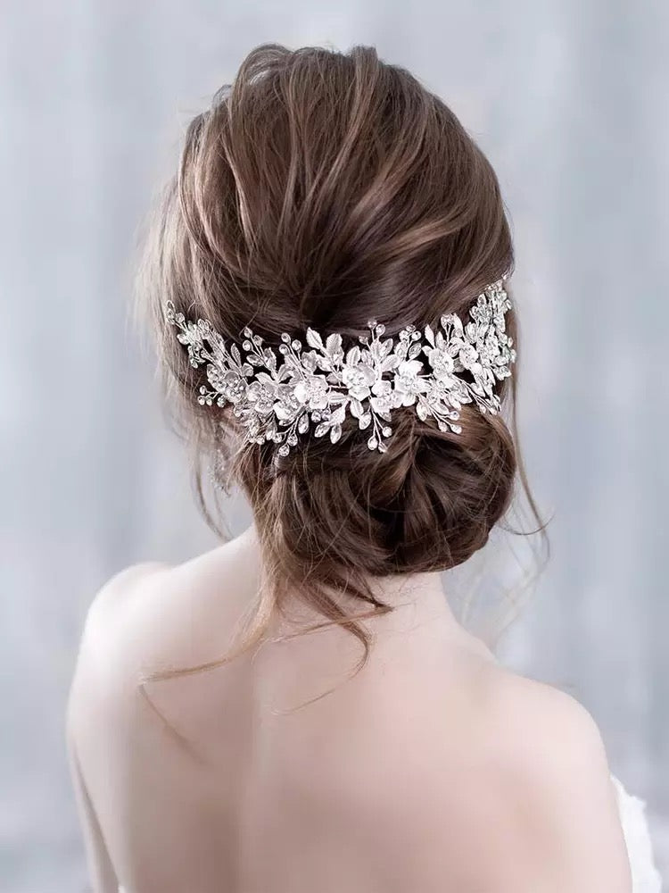 Bridal Flower Prom Hair Tiara