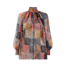 Charger l&#39;image dans la galerie, Vintage Print Blouse