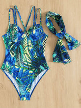 Cargar imagen en el visor de la galería, Tropical Printed Swimwear