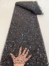 Load image into Gallery viewer, Sparkle Cape  Evening Gown