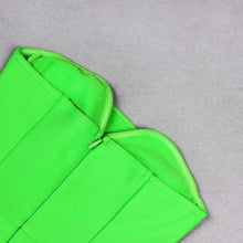 Charger l&#39;image dans la galerie, Green Mid Calf Bodycon Bandage dress