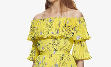Load image into Gallery viewer, Flower Ruffle Multi Layer Dress