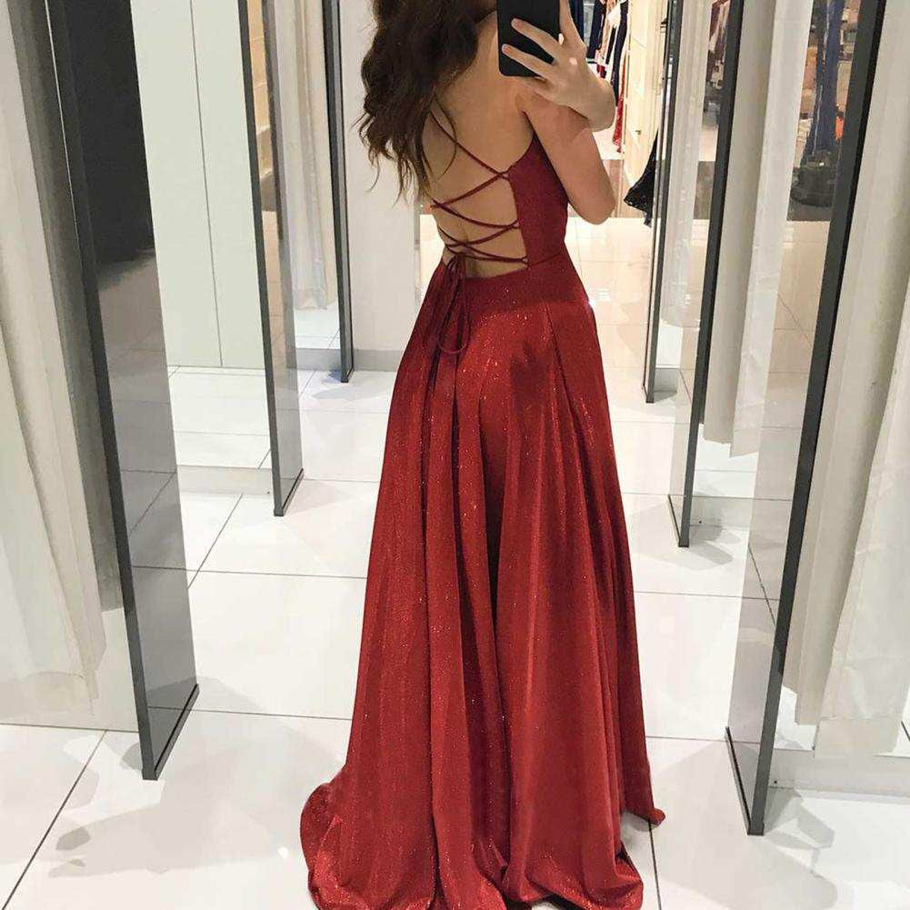 Sequins Prom Dress