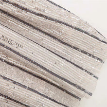 Load image into Gallery viewer, Sequin Striped Midi Dress