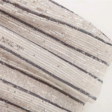 Charger l&#39;image dans la galerie, Sequin Striped Midi Dress