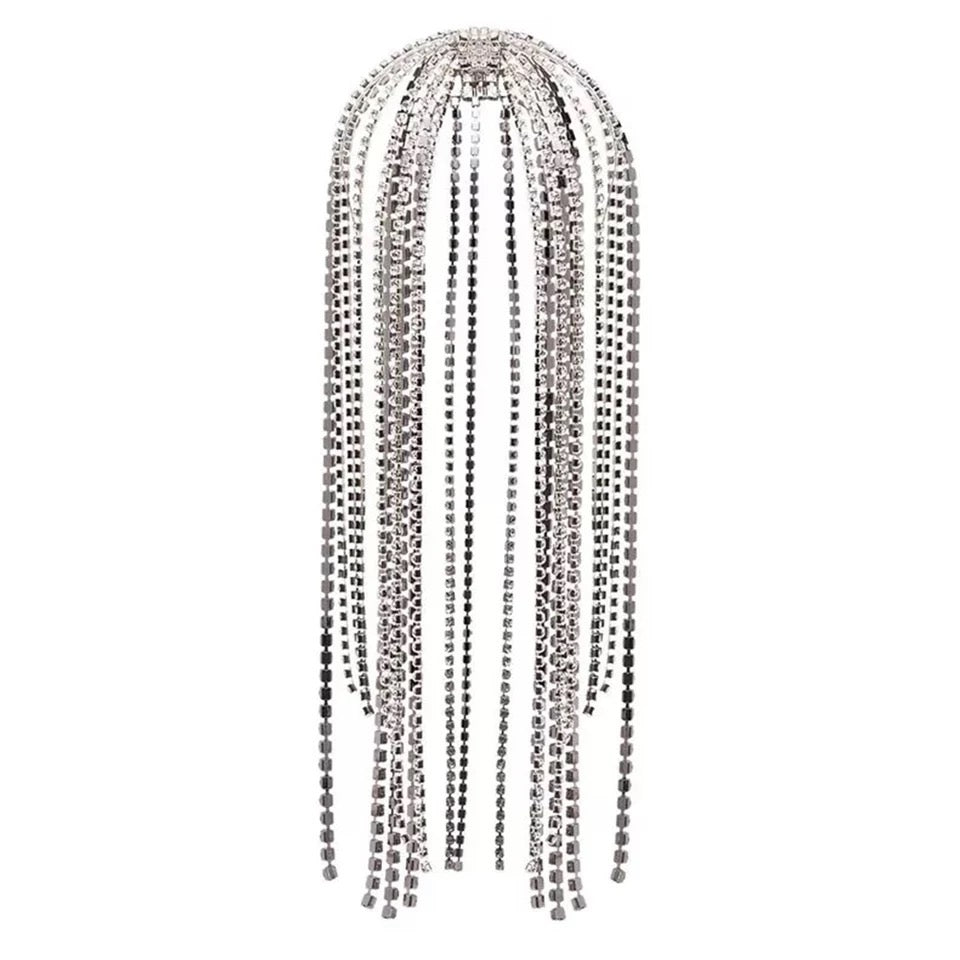 Rhinestone Head Chain