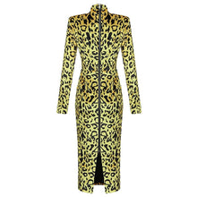 Carregar imagem no visualizador da galeria, Leopard Velvet Bodycon Dress