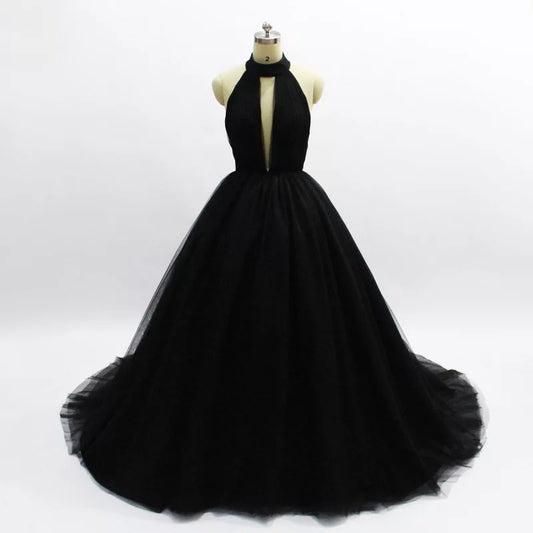 Backless Tulle  Prom Homecoming Dress