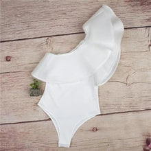 Cargar imagen en el visor de la galería, Ruffle Mesh bodysuit