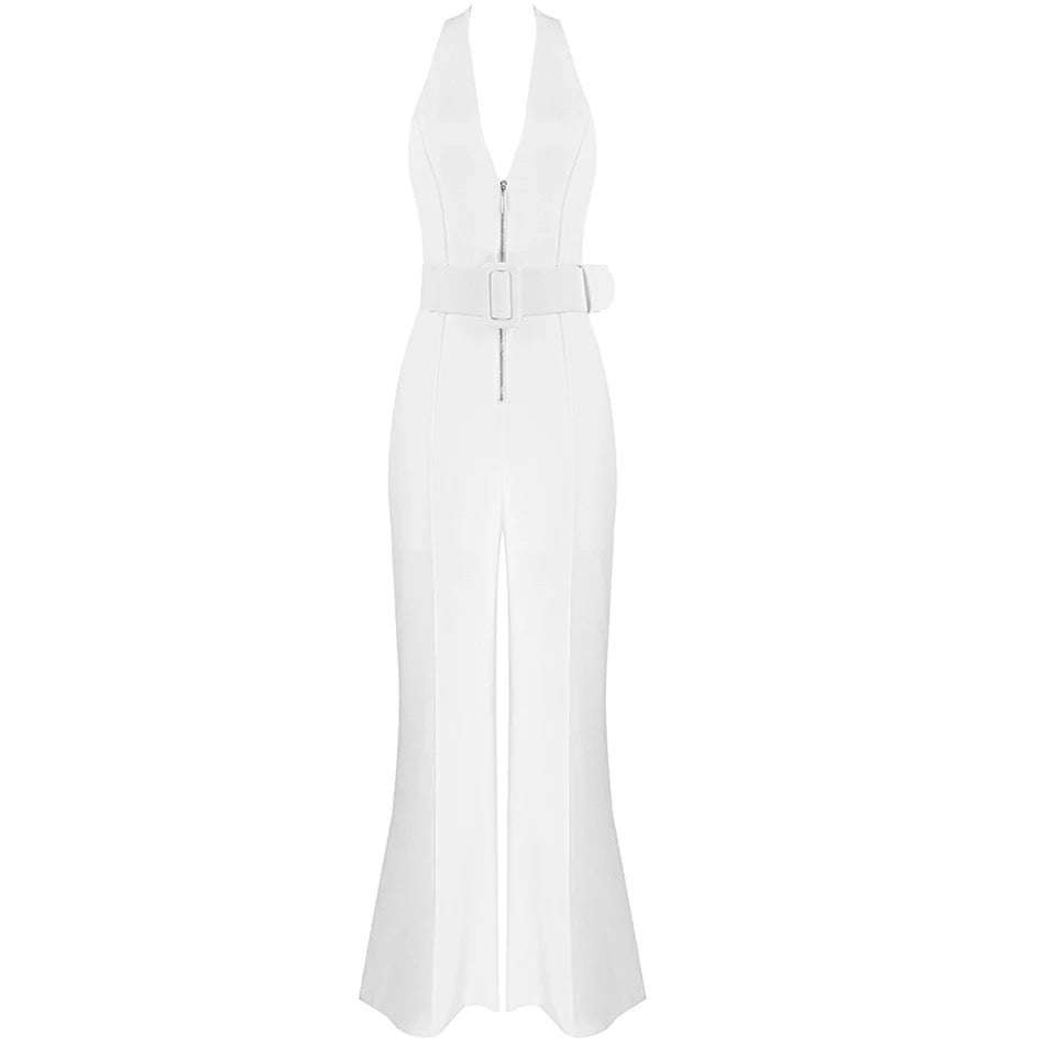 Halter Long Jumpsuit