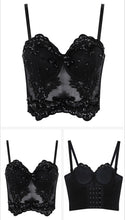 Charger l&#39;image dans la galerie, Lace Sequined Camis Top