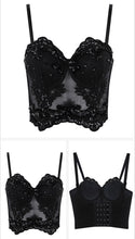 Load image into Gallery viewer, Lace Sequined Camis Top