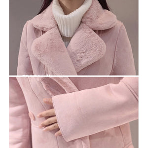 Faux Fur Warm Overcoat