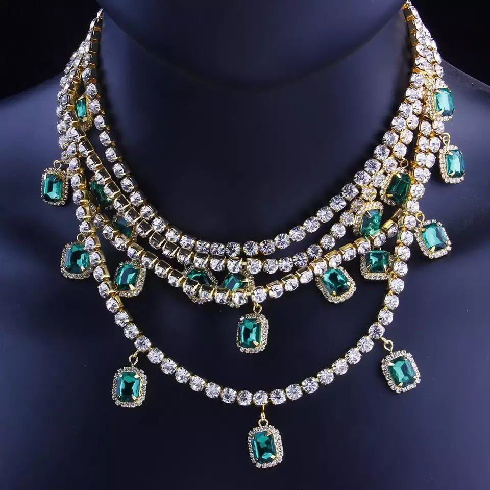 Multi Layer Choker Necklace