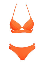 Load image into Gallery viewer, Push Up Ribbed Bikini Set