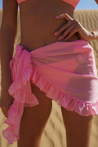 Candy Mini Ruffle Cover Up